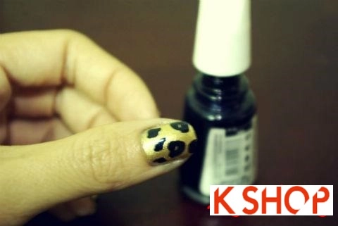 Cách vẽ nail móng tay da báo đẹp đơn giản cá tính tự tin