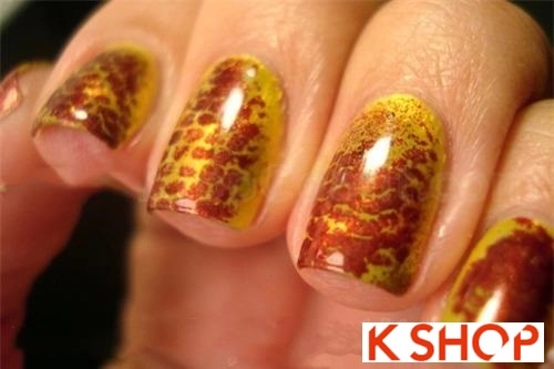 Cách vẽ nail móng tay vẩy rắn đẹp đơn giản cho bạn gái tự tin