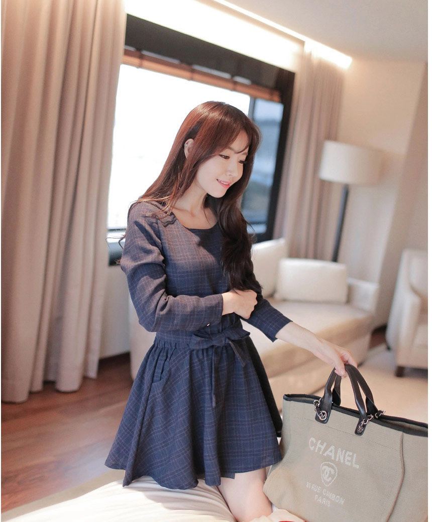 Chân váy đầm xòe đẹp hàn quốc trẻ trung cho bạn gái xuân cá tính