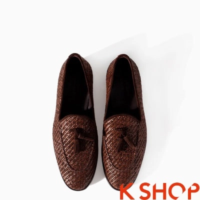 Giày lười nam zara đẹp cá tính cho chàng trẻ trung mạnh mẽ