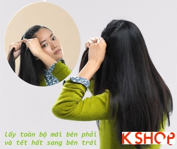 Hướng dẫn cách tết tóc đơn giản mang phong cách hàn quốc