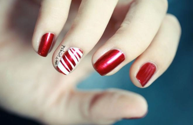 Kiểu móng tay nail đơn giản cho người mới tập vẽ móng tự tin