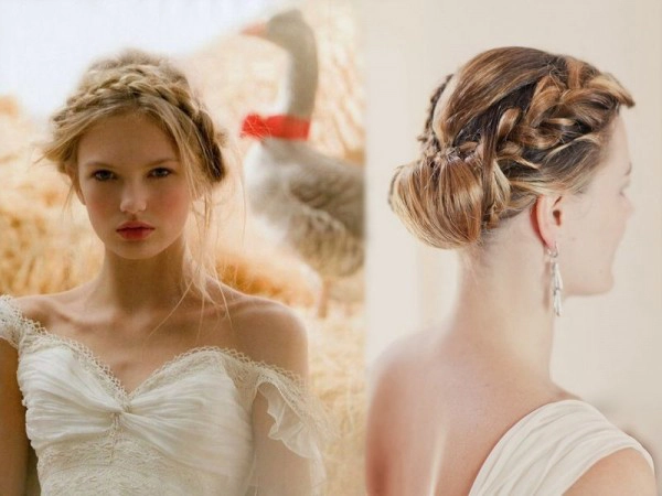 Kiểu tóc cô dâu đơn giản đẹp cho khuôn mặt tròn cá tính