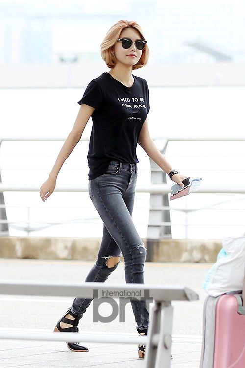 Kiểu tóc ngắn hàn quốc đẹp của soo young snsd mạnh mẽ