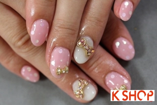 Mẫu móng tay nail màu pastel cho bạn gái cực dễ thương mạnh mẽ