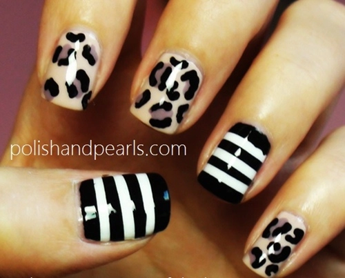 Những kiểu sơn móng tay nail kẻ đẹp bắt mắt điệu đà