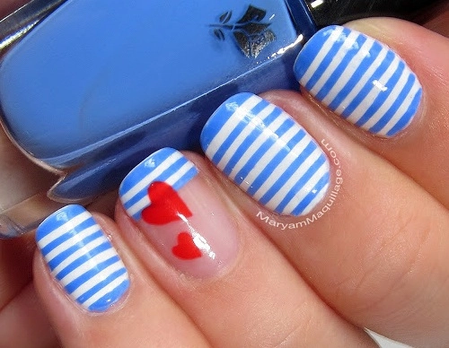Những kiểu sơn móng tay nail kẻ đẹp bắt mắt điệu đà