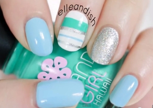 Những kiểu sơn móng tay nail kẻ đẹp bắt mắt điệu đà