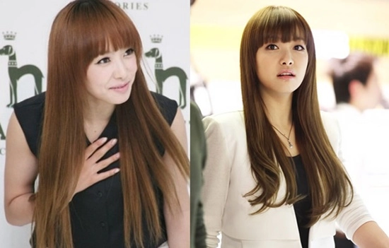 Những kiểu tóc nữ dài thẳng đẹp tự nhiên của các sao việt và kpop