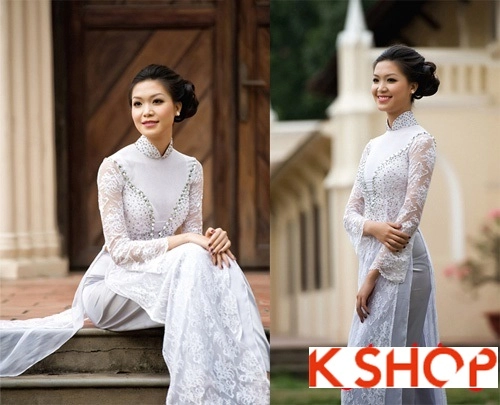 Những kiểu tóc phù hợp với bạn gái mặc áo dài duyên dáng cá tính