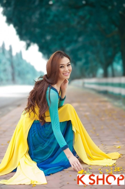 Những kiểu tóc phù hợp với bạn gái mặc áo dài duyên dáng cá tính