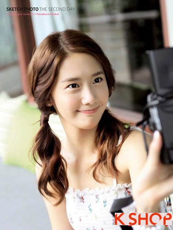 Những kiểu tóc uốn xoăn hàn quốc của kiều nữ yoona snsd