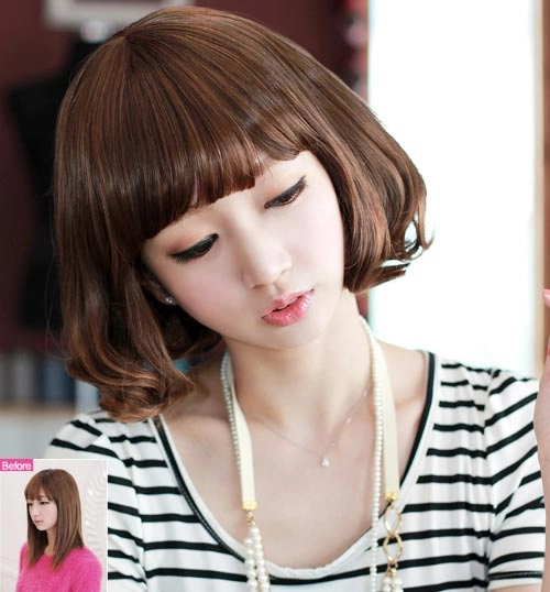 Những kiểu tóc xoăn ngắn đẹp nhất cho bạn gái trẻ trung