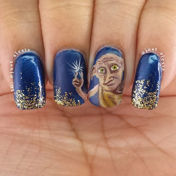 Nhũng mẫu móng tay nail ma thuật cho tín đồ harry potter