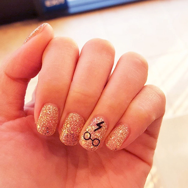 Nhũng mẫu móng tay nail ma thuật cho tín đồ harry potter