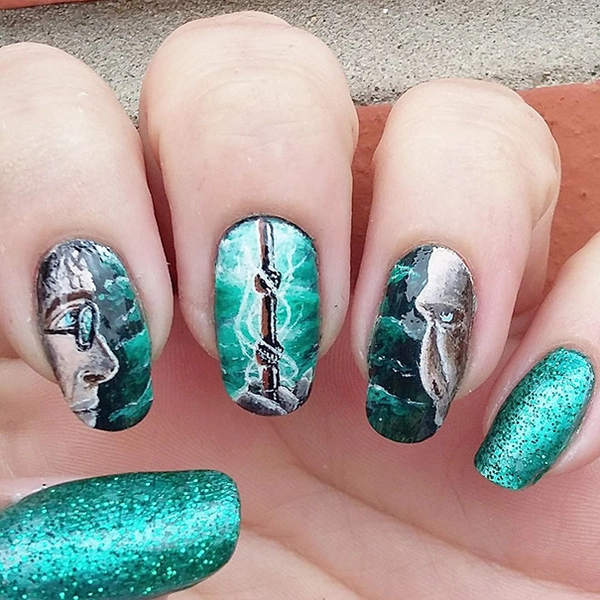 Nhũng mẫu móng tay nail ma thuật cho tín đồ harry potter