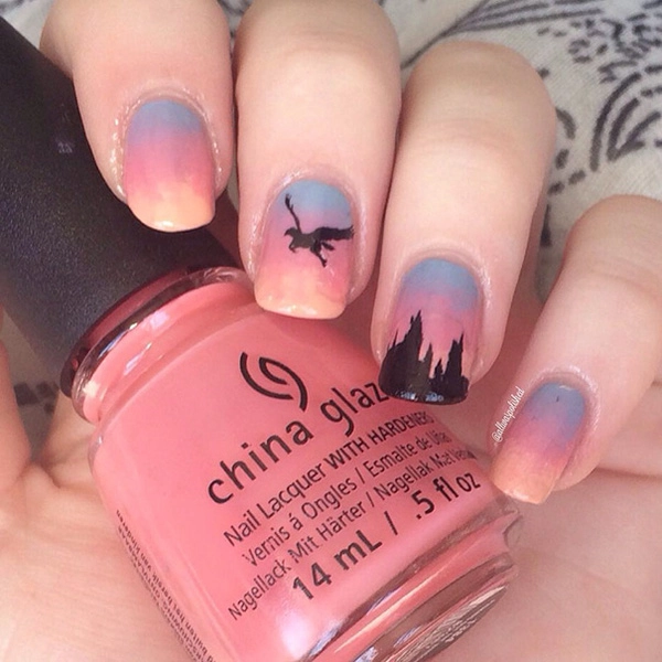 Nhũng mẫu móng tay nail ma thuật cho tín đồ harry potter
