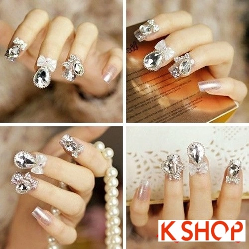 Những mẫu nail móng tay cho cô dâu lộng lẫy trong ngày cưới tự tin