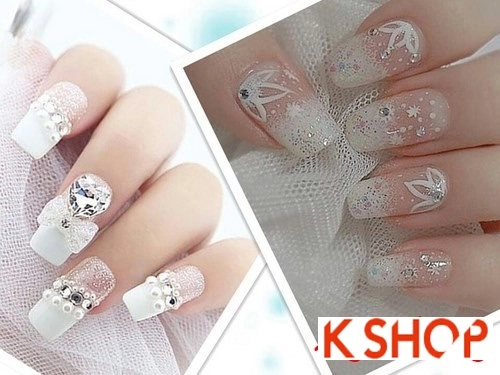 Những mẫu nail móng tay cho cô dâu lộng lẫy trong ngày cưới tự tin