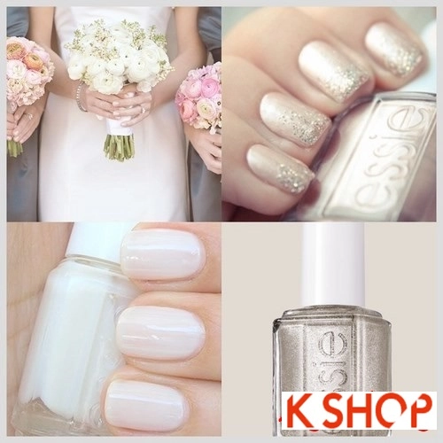 Những mẫu nail móng tay cho cô dâu lộng lẫy trong ngày cưới tự tin