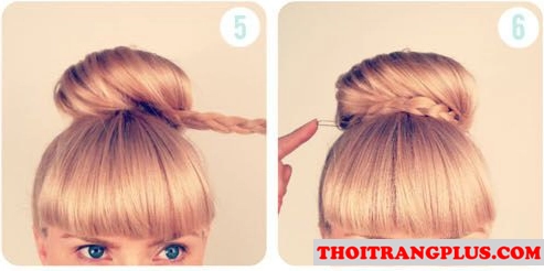 Tóc búi đáng yêu phù hợp với từng kiểu khuôn mặt tự tin