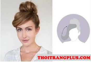 Tóc búi đáng yêu phù hợp với từng kiểu khuôn mặt tự tin