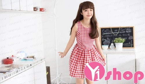 Váy đầm babydoll dáng xòe đẹp phong cách hàn quốc