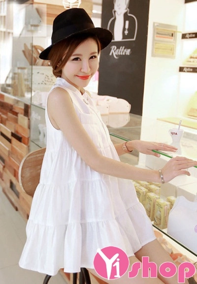 Váy đầm babydoll dáng xòe đẹp phong cách hàn quốc