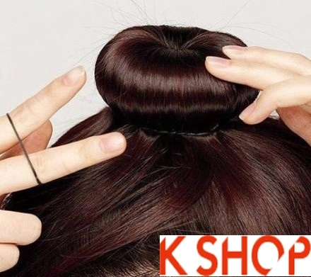 3 kiểu tóc búi hàn quốc dễ làm cho bạn gái năng động