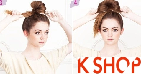 3 kiểu tóc búi hàn quốc dễ làm cho bạn gái năng động