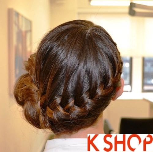 3 kiểu tóc búi hàn quốc dễ làm cho bạn gái năng động