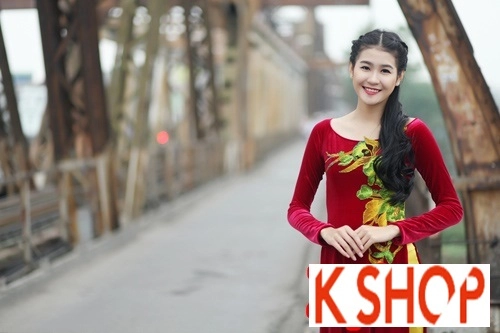 4 kiểu tóc dài kết hợp áo dài truyền thống việt nam