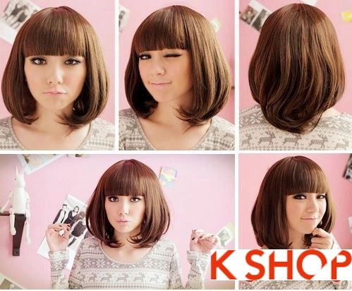 5 kiểu tóc giả hàn quốc đẹp cho bạn gái cá tính xinh xắn