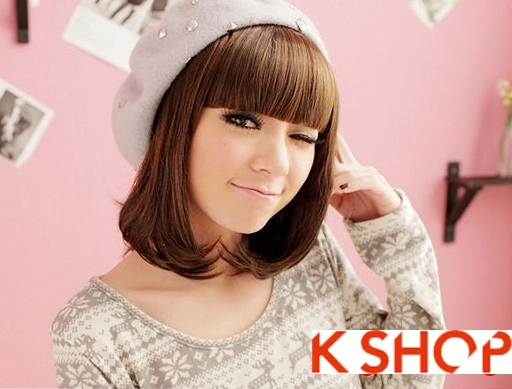 5 kiểu tóc giả hàn quốc đẹp cho bạn gái cá tính xinh xắn
