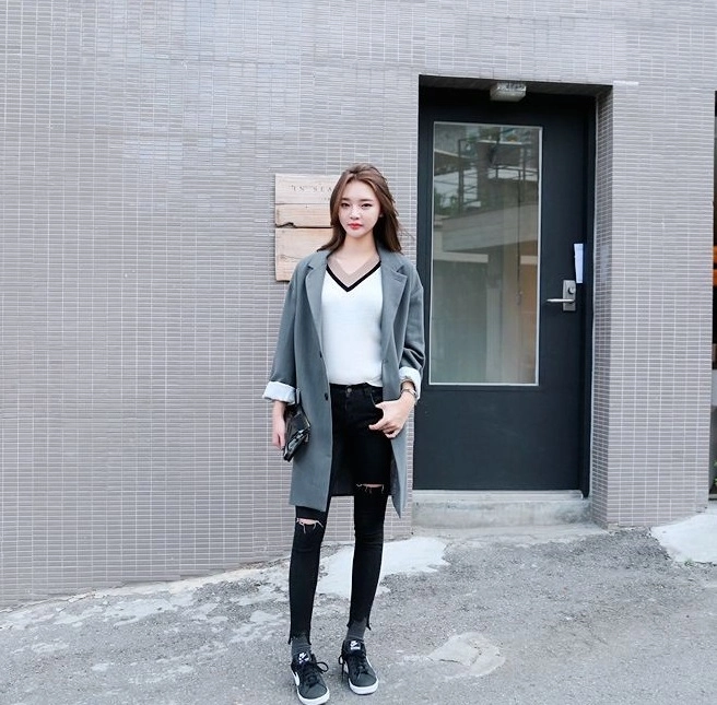 Áo khoác blazer công sở nữ cách điệu đẹp thanh lịch