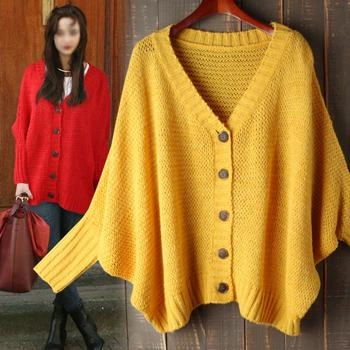 Áo khoác len nữ cánh dơi đẹp hàn quốc cá tính dạo phố