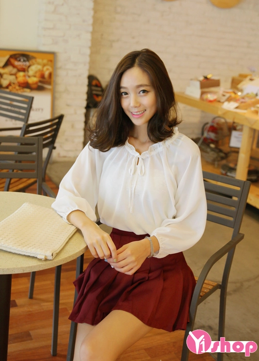 Áo sơ mi nữ vải voan đẹp nhất xu hướng thời trang trẻ cá tính