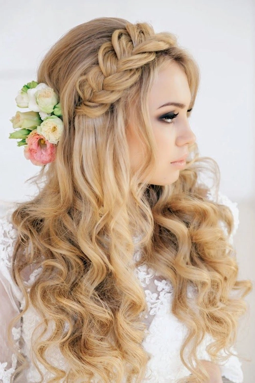 Kiểu tóc cưới tết buộc nửa đầu tuyệt đẹp hot cá tính