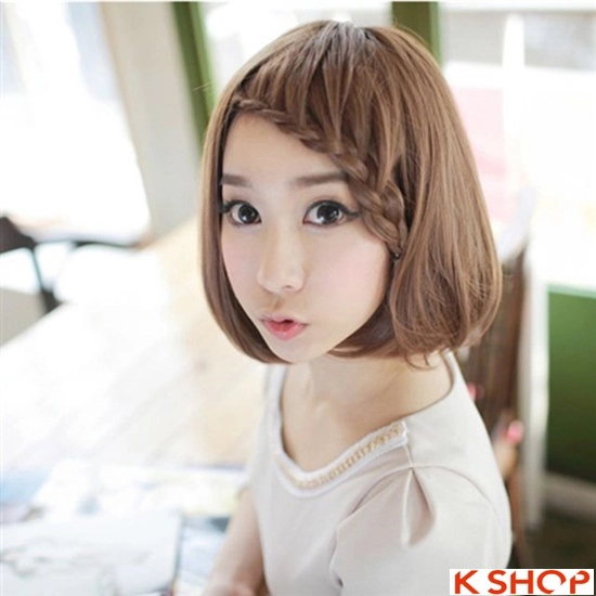 Những kiểu tóc ngắn ngang vai uốn cụp đẹp hàn quốc