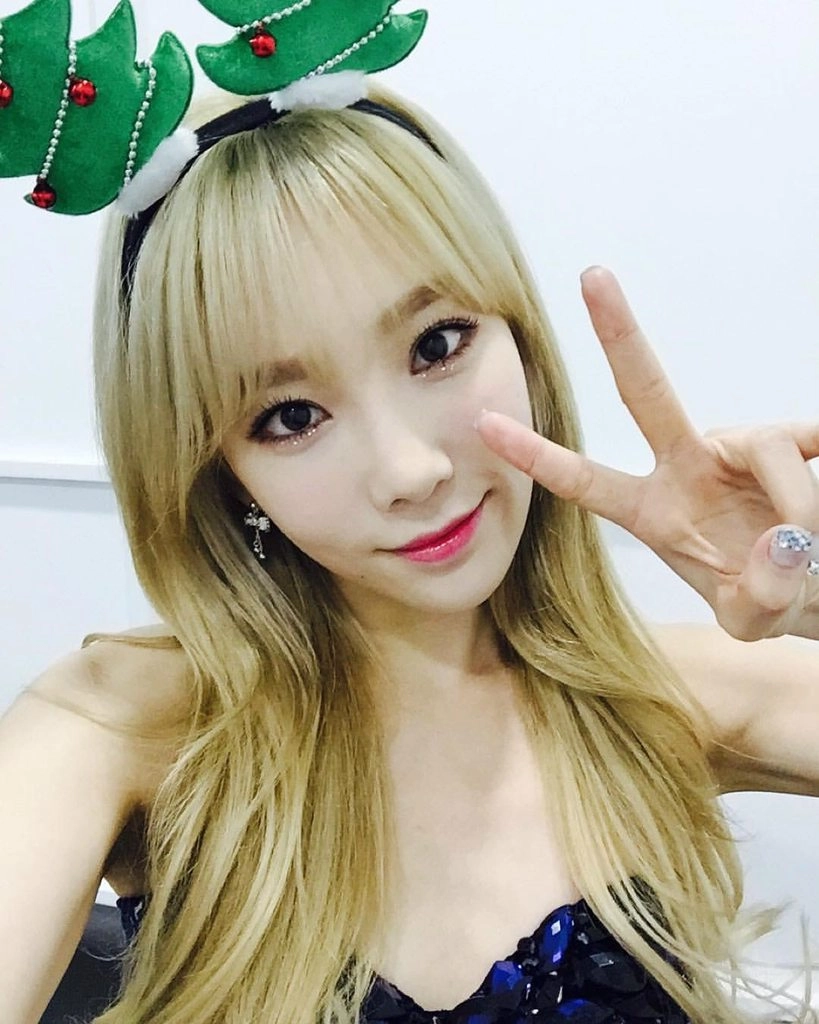 Những màu tóc nhuộm đẹp sáng da của taeyeon snsd cá tính