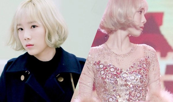 Những màu tóc nhuộm đẹp sáng da của taeyeon snsd cá tính