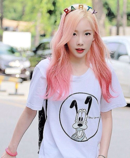 Những màu tóc nhuộm đẹp sáng da của taeyeon snsd cá tính