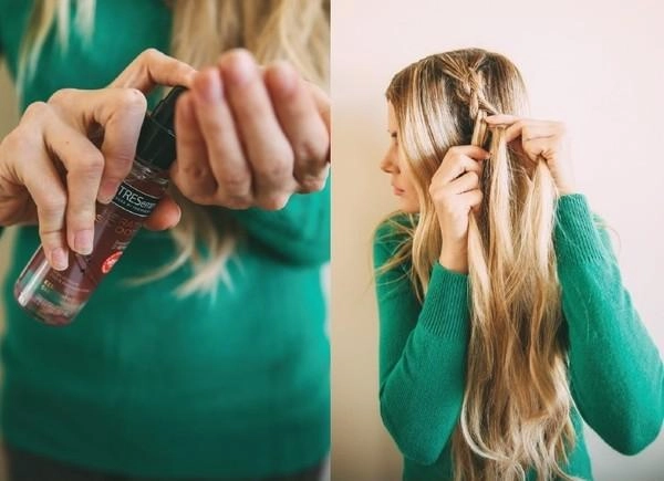 Tết tóc phồng hàn quốc đẹp cho cô nàng tóc mỏng