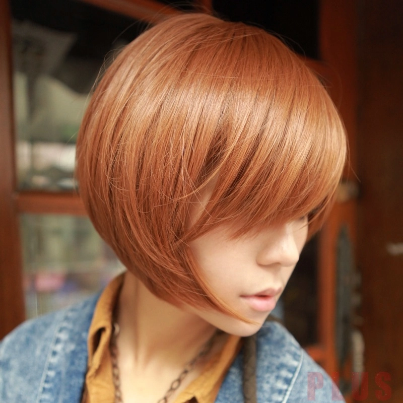 Tóc ngắn ngang vai ốp phong cách hàn quốc trẻ trung