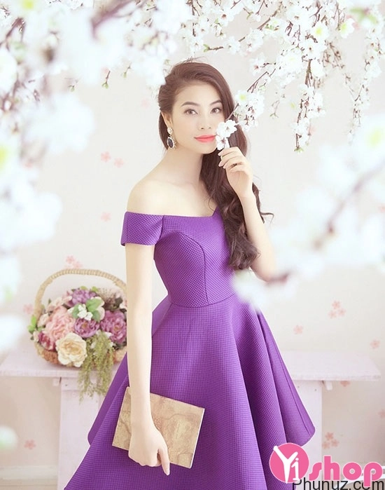 Váy đầm dự tiệc đẹp kiểu hàn quốc tôn dáng chuẩn