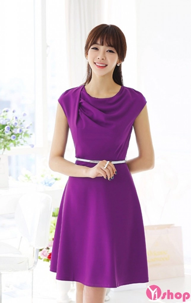 Váy đầm dự tiệc đẹp kiểu hàn quốc tôn dáng chuẩn