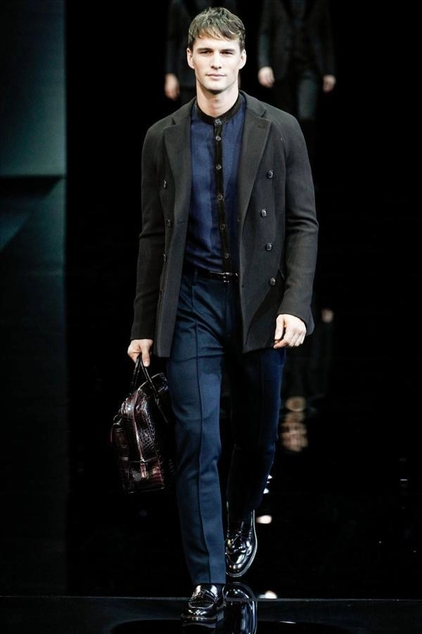 Bst thu đông của giorgio armani mfw lịch lãm tự tin