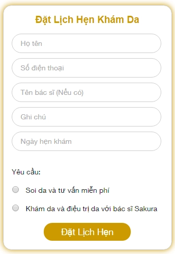 Khám da miễn phí cùng chuyên gia bác sĩ sakura