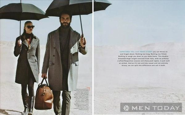 Mẹo mix đồ nam thu đông cùng trench coats trên esquire mạnh mẽ