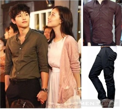 Meoj mix đồ nam của song joong ki cho chàng điển trai hơn